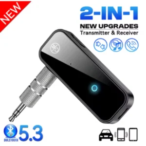 Bluetooth Handsfree FM Transmitter Wireless Bluetooth Car MP3 Adapter Speaker