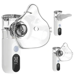 Rechargeable Nebulizer Adjustable LED Display Medical Silent Ultrasonic Inhaler