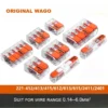 Wago 221-612 Lever-Nuts 10AWG 2 Conductor Compact Wire Connectors 5pcs AU